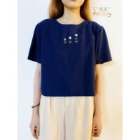 Áo Linen thêu hoa