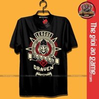 Áo LMHT Draven, Áo Thun Liên Minh Huyền Thoại Draven TF02 Unisex Nam Nữ Tay Ngắn Forn Rộng / Thegioiaogame.com Đẹp