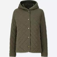 Áo lông cừu Uniqlo trần trám 2019 nữ màu xanh sẫm- 409106