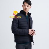 Áo lông vũ nam Uniqlo cổ trụ Size M - 69 Navy