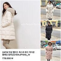 Áo lông vũ Nữ dáng dài Fantom xuất Hàn Quốc dư xịn