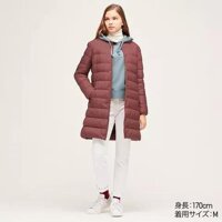 Áo lông vũ Uniqlo nữ không cổ dáng dài 2020 - 419780
