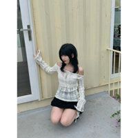 Áo Longsleeves MBY - Áo khoác ngoài len đan handmade - Madebybeem