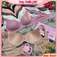 Áo lót 901 mỏng, không gọng, thiết kế dáng bra nâng ngực đầy đặn, vải cotton mềm mại - 𝑻𝑯𝑼 𝑻𝑯𝑨𝑰 𝑳𝑨𝑵