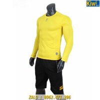 Áo Lót Body Dài Tay Egan Màu Vàng Giữ Nhiệt – Chống Tia UV Cao Cấp