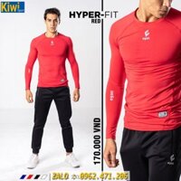 Áo Lót Body Dài Tay Hyper Fit Màu Đỏ Cao Cấp