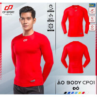 Áo Lót Body Giữ Nhiệt Tay Dài Thun Co Giãn 4 Chiều Mặc Chơi Bóng Đá, Trekking, Chạy Bộ Cực Mát