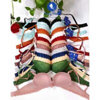 Áo lót Boya BY081 mút vừa có gọng nâng ngực ren hoa bảng lưng nhỏ - không kèm quần