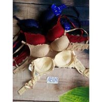 Áo Lót Boya Không Gọng Ren dày khoản 2cm - ĐEN,3680B