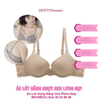 Áo Lót Bra Nâng Ngực Vừa 1cm Ren Lưng Quyến Rũ BPUNB013