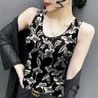 Áo lót camisole cao cấp mùa hè cho phụ nữ, đang giảm giá U Áo sơ mi mỏng phong cách Hàn Quốc thanh