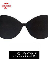 Ao Lót Dan Nâng Ngưc Silicon - Ao Bra Dán Ngực Silicon Cài Trước Không Gọng Hình Bàn Tay - Đen - B