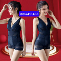 Áo lót gen định hình toàn thân, áo gen nịt bụng siết eo có móc cài , Áo gen body định hình siết eo , giảm bụng nâng mông