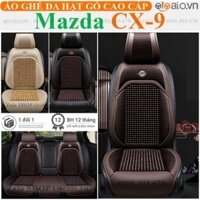 Áo lót ghế xe ô tô Mazda CX9 da hạt gỗ tự nhiên cao cấp - OTOALO