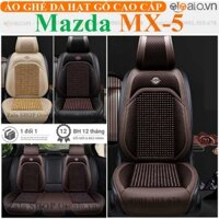 Áo lót ghế xe ô tô Mazda MX5 da hạt gỗ tự nhiên cao cấp - OTOALO