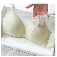 Áo Lót Hỗ Trợ Cho Con Bú Pha Ren Không Gọng Cho Mẹ Bầu Và Sau Sinh Cao Cấp