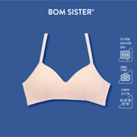 Áo lót không gọng mút mỏng cotton BOM SISTER A2045