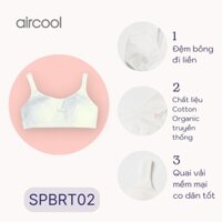 ÁO LÓT LÁ CHO BÉ GÁI ÁO BRA SIZE ĐẠI TỪ 30 ĐẾN 60KG