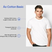 Áo Lót Nam Dệt Kim Đông Xuân Cộc Tay Vicci Màu Trắng, Vải Sợi Cotton Mềm Mịn, Co Giãn, Thấm Hút Mồ Hôi, Siêu Thoáng Mát - M