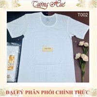 Áo Lót Nam Trắng Tay Ngắn Sovitex By relax T002 Cổ Chữ U Cotton Thun Co Dãn Không Viền 2 Bên Hông