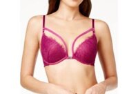 Áo Lót Năng Ngực Maidenform Push Up Super Sexy Eyelash Lace Fuschia 32B