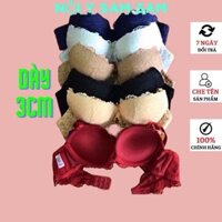Áo Lót Ngực Ren Boya Có Gọng Đệm Mút Dày Vừa 3cm Nâng Ngực Tạo Khe Hàng VNXK Hàng Loại 1 LINHSHOPI