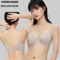 Áo lót nhãn hiệu Pierre Cardin, vải trơn, cúp xéo 3/4, có gọng 609-62182