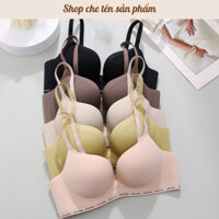 Áo lót nữ áo ngực không gọng su non đệm vừa 3cm nâng đẩy ngực A17