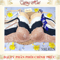 Áo Lót Nữ Bra Aeon Ren Có Gọng Mút Siêu Mỏng Bản Lưng Vừa 3 Móc Cài