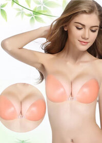 Áo lót nữ bra silicon full hộp kèm quai trong siêu hot