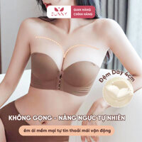 Áo lót nữ cài khóa trước siêu nâng ngực tạo khe dây vai tháo rời thoáng khí chống tụt đệm dày 6cm - AL946