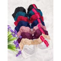 ÁO LÓT NỮ CÀI TRƯỚC MỎNG REN THÊU 518 - B90