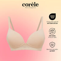 Áo lót nữ CORÈLE 30138A mút mỏng không gọng, bản lưng to che mỡ lưng, vải sợi tre mềm mát, chuẩn OEKO-TEX