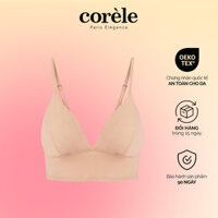 Áo lót nữ Corèle SCA041 cup tam giác, mút mỏng nhẹ, vải thun lạnh mềm, dáng bralette chuẩn OEKO-TEX