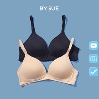 Áo lót nữ Cotton siêu lạnh mát không gọng mút mỏng nâng ngực nhẹ nhàng thông thoáng BY SUE AN03