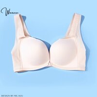 Áo lót nữ không gọng đệm vừa nâng ngực gợi cảm Wexuu, khuy cài trước tiện lợi chất Su mềm mại - AV40