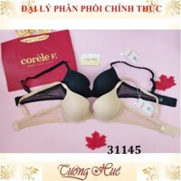 Áo lót nữ Marguerite-Paris 31145 mỏng trơn, lưng lưới.