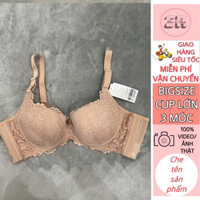 Áo lót nữ ren bigsize 3 móc cài sau Boya cup siêu lớn
