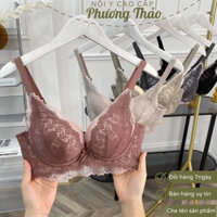 Áo lót nữ ren cao cấp không gọng đệm dày HA239 siêu đẩy nâng ngực tạo khe