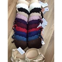 Áo lót nữ ren dày nâng ngực cài sau 3 móc Lovely 440