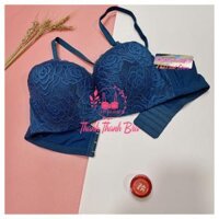 Áo lót nữ thái lan Siterhood 937  Big size, bản to, mút nhẹ - Xanh,40