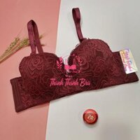 Áo lót nữ thái lan Siterhood 937  Big size, bản to, mút nhẹ - Đỏ đô,40