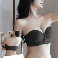 Áo lót nữ,áo ngực nữ chống tụt cài trước siêu nâng tạo khe đệm 5cm không gọng cao cấp