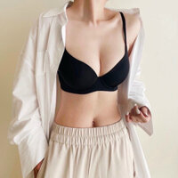 Áo Lót Nữ|Áo Ngực Nữ Trơn Mỏng Mềm Mại Mã AV 1343 - Chocochip Sto