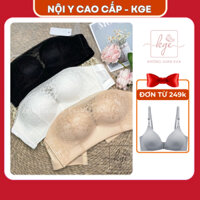 Áo Lót Quây Ngang, Áo Ngực Bra Không Dây Chống Tụt Mút Bàn Tay Phối Ren Đệm Vừa Lên Dáng Đẹp Tự Nhiên 1512