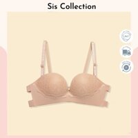 Áo Lót Ren Chống Tuột Quả Ngang Quây Ôm Ngực, Nâng Ngực Tạo Khe Cao Cấp AB115