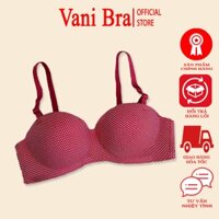 Áo Lót Su Không Gọng Đệm 4Cm, Áo Ngực Siêu Ôm Nâng Ngực Chấm Bi Vani Bra - K29
