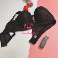 Áo lót Thái Lan Anny 8811  Áo ngực big size 36-42, vải thông hơi, mặc thoải mái, dễ chịu - Đen,40