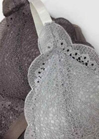Áo lót thái ren ko gọng - Kem - 36A80A