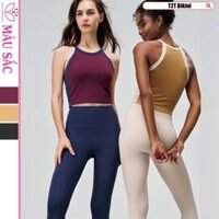 Áo lót thể thao nữ, Áo Bra croptop viền mặc lên rất xinh xắn mã T2TSport249